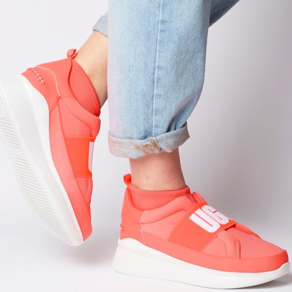 UGG Shoes Ugg Neutra Sneakers Neon Coral Poshmark